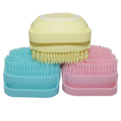 Silicone Pet Bath Brush Massager